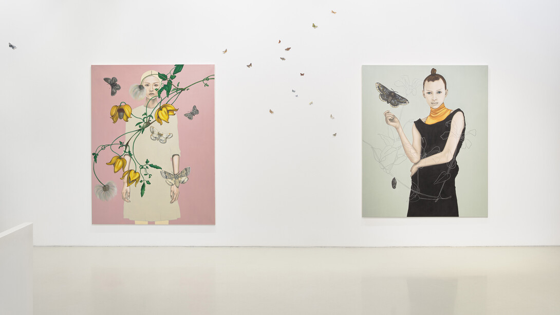 Sandra Ackermann, Anthropozoikum, ausstellungsansicht. Mit freundlicher genehmigung der Galerie Voss