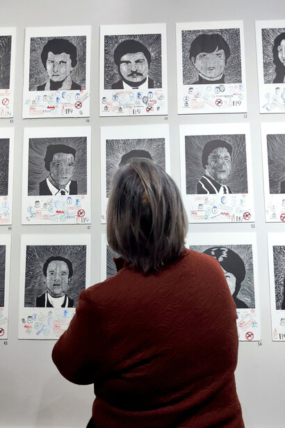 ¿Dónde estoy? Vista de exhibición. Cortesía del Museo de la Memoria y los Derechos Humanos