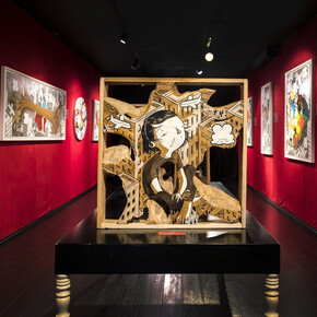 Millo, Do not open before 2023, installation view. Courtesy of Dorothy Circus Gallery, Rome