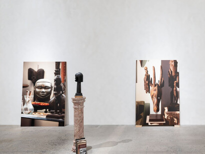 John Edmonds, The space between, exhibition view. Courtesy of Company Gallery