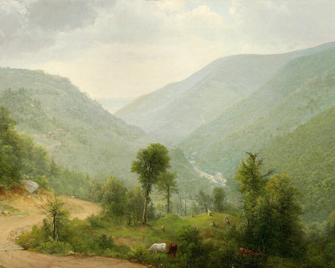 The Poetry of Nature: Hudson River School Landscapes from the New-York Historical Society. Courtesy of Allentown Art Museum