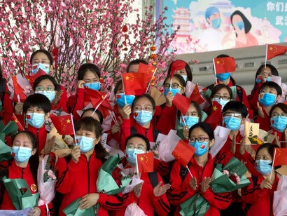 Wuhan at the end of the lockdown