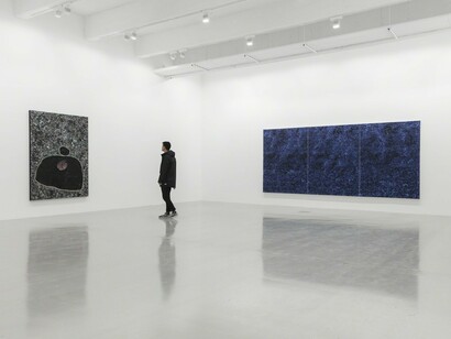 Jack Whitten, Exhibition view. Courtesy of Hauser & Wirth