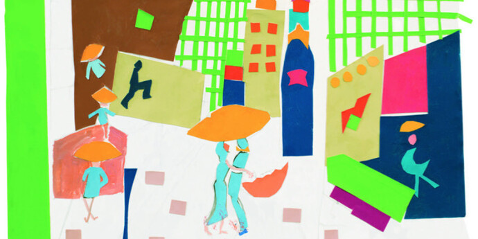 Hustle & Bustle. Courtesy of Anders Wahlstedt Fine Art 