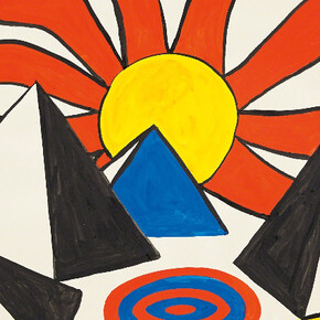 Calder on Paper. Courtesy of Omer Tiroche Gallery
