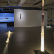 Lap-See Lam, Bamboo palace, revisited, exhibition view. Courtesy of Blindspot Gallery