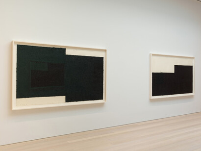 Triptychs and Diptychs. Courtesy of Gagosian Gallery
