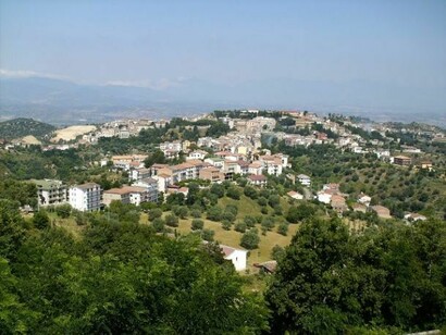 Veduta di Bisignano nel Cosentino