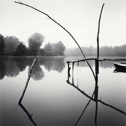 Michael Kenna, Il fiume Po. Cortesia di Palazzo Pigorini
