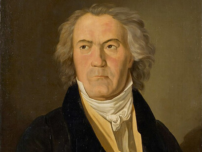 Ritratto di Ludwig van Beethoven di Ferdinand Georg Waldmüller del 1823