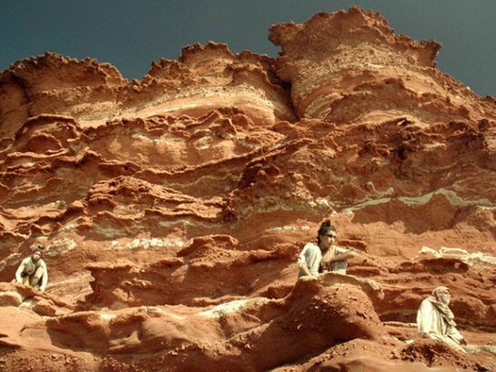 Shezad Dawood, Towards the Possible Film (production still), 2014. Commissioned by Film and Video Umbrella, Delfina Foundation and in association with Parasol unit foundation for contemporary art