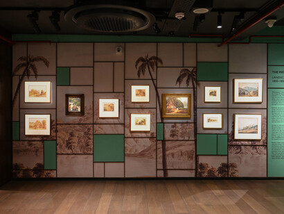 Various artists, The indian picturesque. Landscape painting 1800-1850, exhibition view. Courtesy of DAG