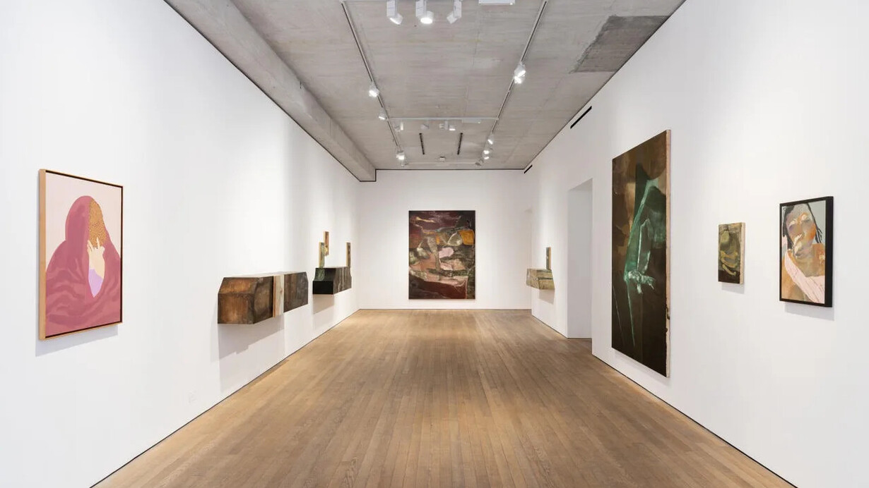 Biraaj Dodiya and Gieve Patel, Due to an obscure reason, exhibition view. Courtesy of Vadehra Art Gallery