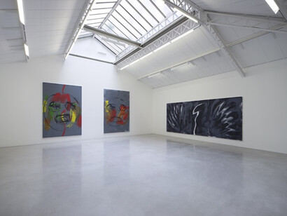 David Hominal, Exhibition view. Courtesy of Kamel Mennour
