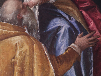 Paolo Caliari detto il Veronese, Adorazione dei Magi, part., Olio su tela, cm 320 x 234, Vicenza, chiesa di Santa Corona @ Centro d'ateneo per le Arti Visive - Università degli Studi di Bergamo, foto G. Poldi, G.C. F Villa