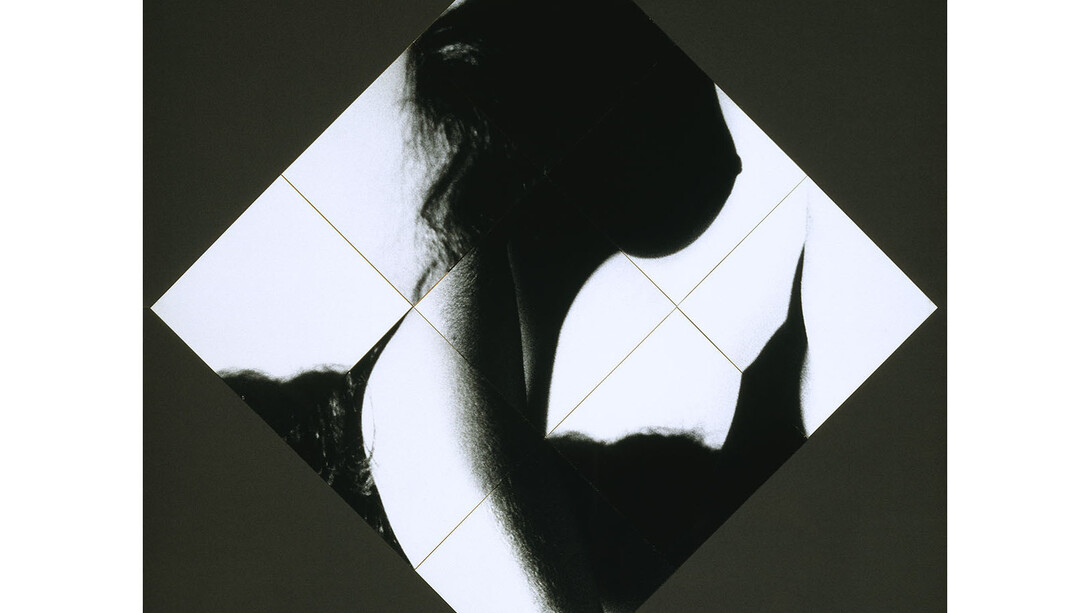 Robert Heinecken. Breast/Bomb #5. 1967. Gelatin silver prints, cut and reassembled, 38 1/2 × 38 1/4" (97.8 × 97.2 cm). Denver Art Museum. Funds from 1992 Alliance for Contemporary Art Auction. © 2013 The Robert Heinecken Trust