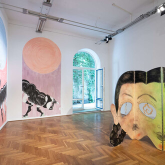 Various artists, The 36th Ljubljana Biennale of Graphic Arts, exhibition view. Courtesy of City Art Gallery Ljubljana