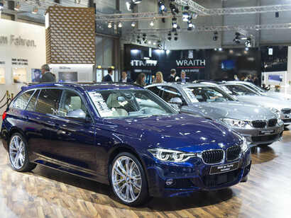 Vienna Autoshow fair view