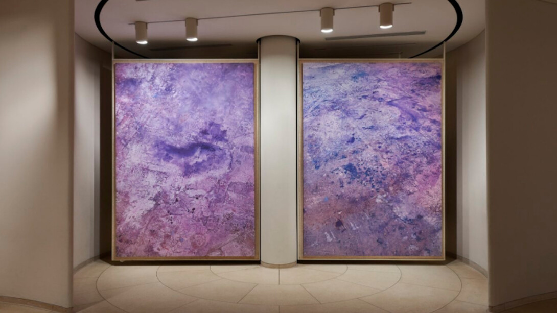 Julian Schnabel, Exhibition view. Courtesy of The Glass House