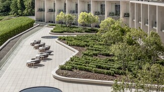 Royal Champagne Hotel & SPA, Terrace