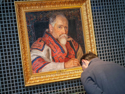 A soul between worlds, exhibition view. Courtesy of National Museum of Lithuania