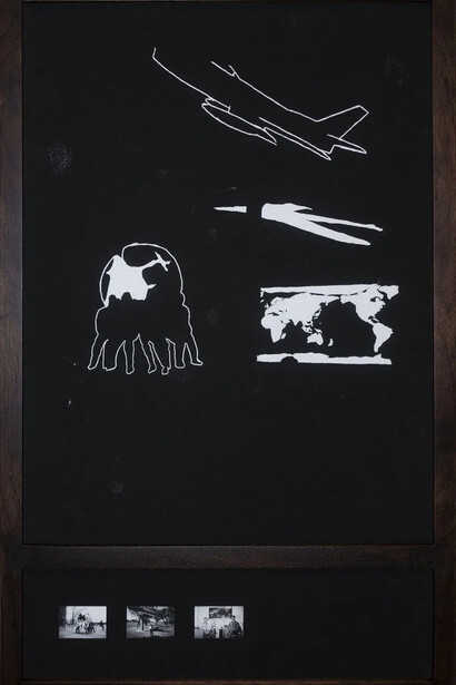 Jeff Chiu, Otherworld, the ancestral home, 2017. Courtesy of Corkin Gallery