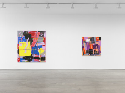 Trudy Benson, Im/Material, exhibition view. Courtesy of Miles McEnery Gallery