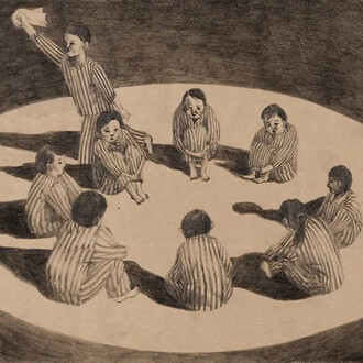 The cabinet, artwork in exhibition. Courtesy of M+ Museum