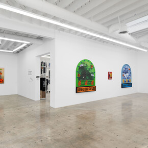 Paul Flores, Good morning Los Angeles, how are you? Exhibition view. Courtesy of Control Gallery