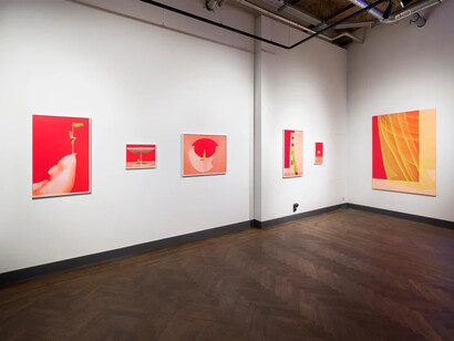 Reine Paradis, Eclipse, exhibition view. Courtesy of König Telegraphenamt
