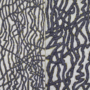 Amy Kaufman, Little street repair (detail), 2025. Courtesy of Traywick Contemporary