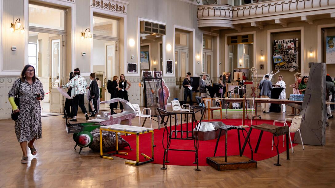 Parallel Vienna. Contemporary art fair, vergangene ausgabe, ausstellungsansicht. Mit freundlicher genehmigung von Parallel Vienna