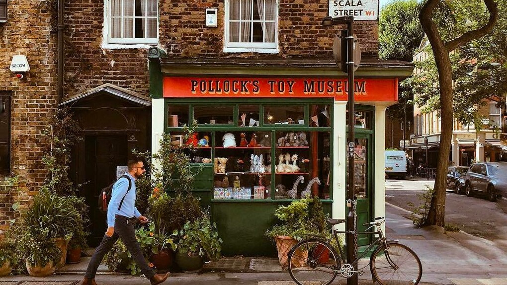 The Pollock's Toy Museum in London