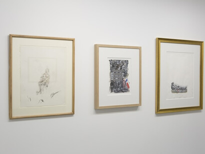 Martial Raysse. La Belle Jeune, Exhibition view. Courtesy of Galerie kamel mennour