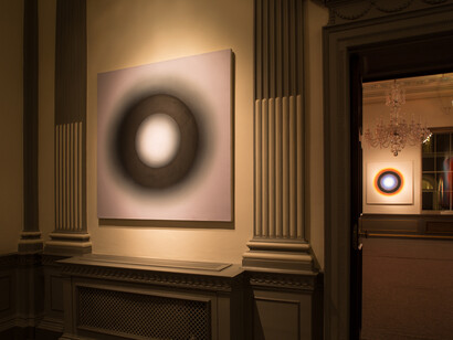 Wojciech Fangor, COLOUR-LIGHT-SPACE, installation view
