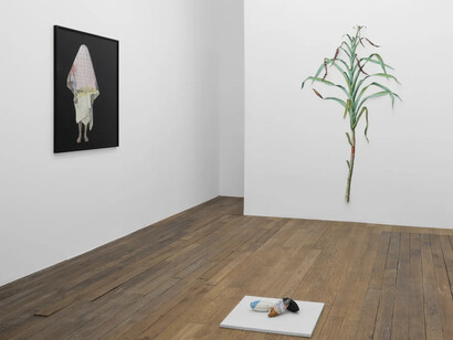 Ishita Chakraborty, East is everywhere, exhibition view. Courtesy of Galerie Peter Kilchmann