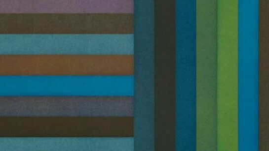 Sol Le Witt, Horizontal Color Bands and Vertical Color Bands (E-47) (7), 1991, Set of seven etchings with aquatint, Edition of 30
Courtesy the artist and Alan Cristea Gallery