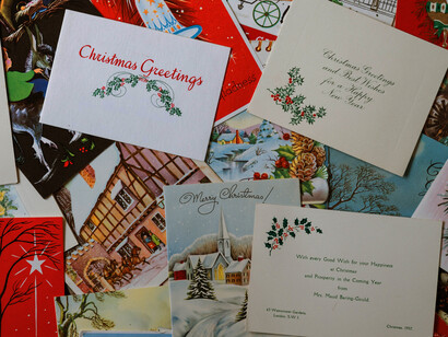 When you write a notecard, you relive a positive memory spent with another person