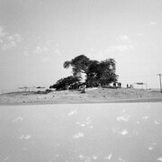 Nicene Kossentini, Untitled III (detail), 2013, Black & white silver print, Edition of 5, 120 x 120 cm, The City in the Sky series