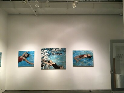 Kissing The Sun, Exhibition view. Courtesy of Massey Lyuben Gallery