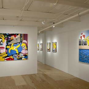 Speedy Graphito, Exhibition view. Courtesy of Fabien Castanier Gallery