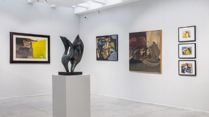 Various artists, La avanzada femenina, exhibition view. Courtesy of Galería La Cometa
