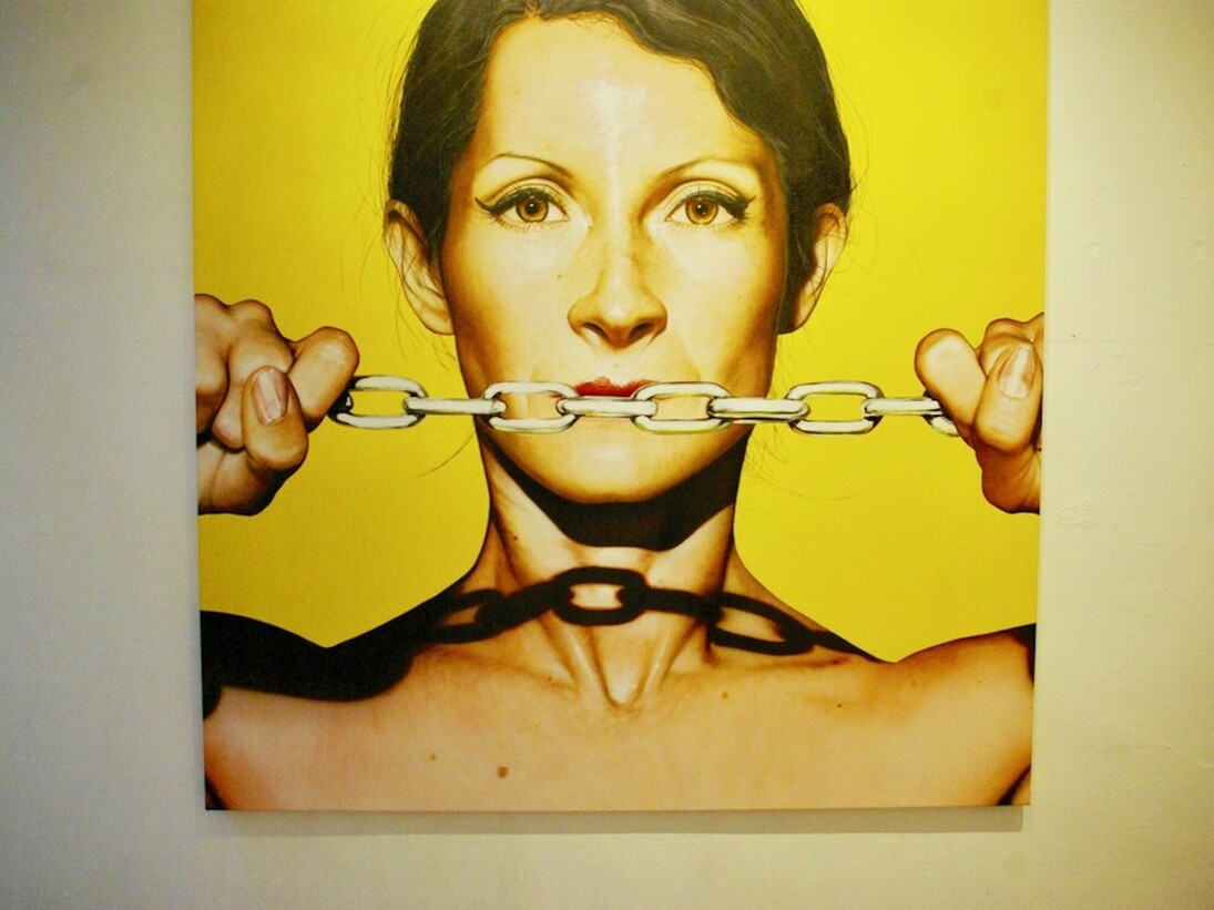 Victor Rodriguez, New Mexican Psychorealism, Exhibition view. Courtesy of Galerie Benjamin Eck