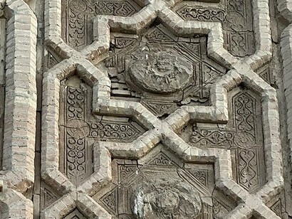 Details of Rabati Malik Caravanserai, Uzbekistan 