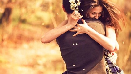 Una pareja enamorada