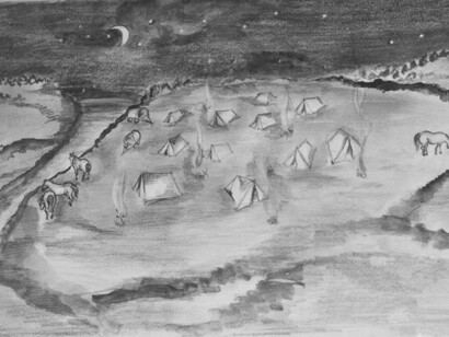 Marko Aladin Sejdić. El campamento nocturno