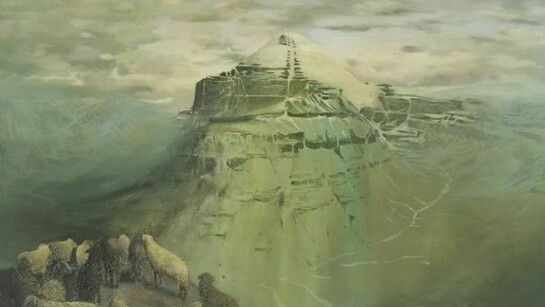 Sam Douglas, Kailash Cora, 2011, 77 x 54cm, Oil on Board