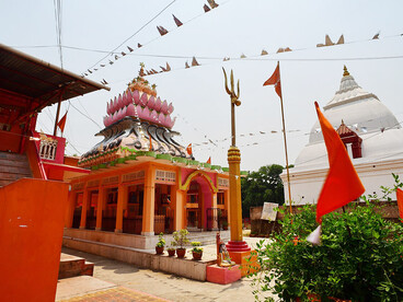 The Goraksha (Ratnanath or Chaughara) Temple in Chaughara, Ghorahi, Dang District, Nepal, believed to have been founded by Ratnanath, a disciple of Lord Gorakhnath