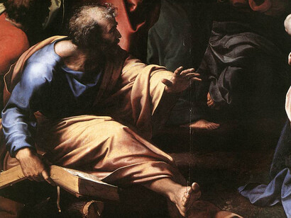 Sanzio Raffaello (1483–1520) "Transfiguración". 1518-1520. Museo del Vaticano, Vaticano