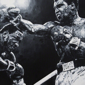 Michael Kagan, The Greatest, 2017. Courtesy of Joshua Liner Gallery